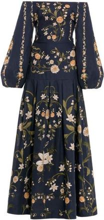 Agua Bendita Senlis Valle Maxi Dress in Multicolor at Nordstrom, Size Medium