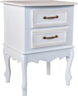 Wanderlust Deco Wanderlust Deco - Mesita De Madera Blanca 42x34x57