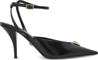 Versace 85mm Medusa Pumps With Embellishment