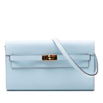 Herm&egrave;s Pre-owned Hermes Epsom Kelly To Go Wallet Ladies B6MX5NLB9NLWFQQC