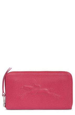 Longchamp Zip Around Wallet in Pink at Nordstrom Rack
