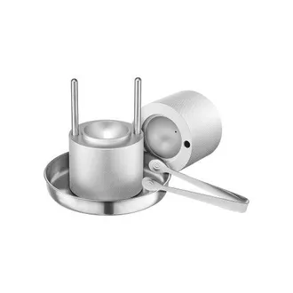 OEM Kit De Prensa Para Bolas De Hielo Molde De Aluminio De Aviaci&oacute;n Para Cubitos De Hielo M&aacute;quina Para Hacer Bolas De Hielo Redondas De 53 Mm Para Whisky,
