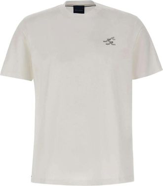 Paul & Shark White Crew Neck T-Shirt