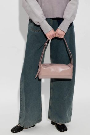 Maison Margiela Shoulder Bag With Logo, Unisex, Pink