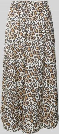 Christian Berg Maxirock mit elastischem Bund in Black, Größe 34