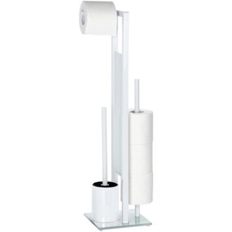 WENKO Juego De Pie 3 Piezas Para Wc Rivalta Blanco - 21565100