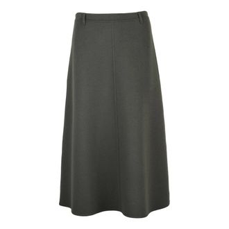 Max Mara Dames, Rokken, Groen, Maat: S Wol