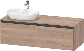 Duravit Lavabo Consola Duravit Ketho.2, Suspendido, Corte De Lavabo