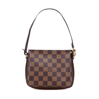 Louis Vuitton Pre-owned Handbags, female, Brown, Size: ONE SIZE Pre-owned Checkered Pattern Shoulder Bag
