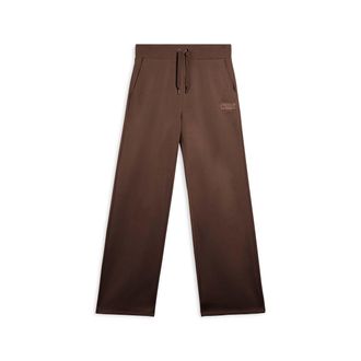 Freddy Pantaloni wide leg da donna con logo in strass bicolore