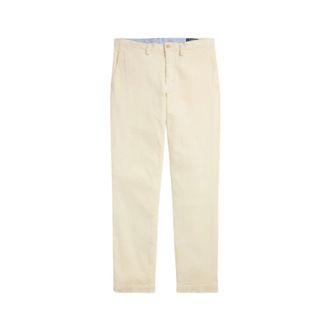Polo Ralph Lauren Broeken, Heren, Beige, W32, Katoen, Milleraies Corduroy Broek