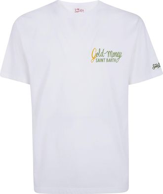 MC2 Saint Barth Portland Gold Money T-Shirt