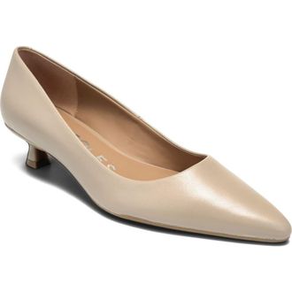 Aerosoles Rana Kitten Heel Pump in Dune at Nordstrom, Size 10.5