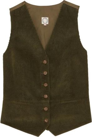 Ines De La Fressange Sanite Cardigan - Jackets - Mujer - Verde - 2XS