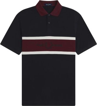 Fred Perry T-shirts en polos Zwart - Heren - Polos - Zwart - L - Katoen - Tops