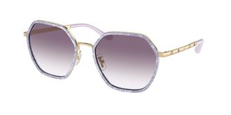 Coach HC7167B CS543 94468H Womens Sunglasses Gold Size 56