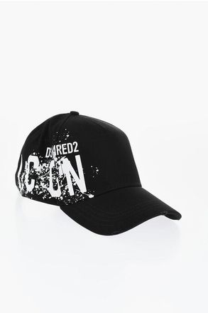 Dsquared2 Twill Baseball Cap ICON With Contrast Print size One Size