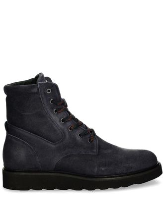 Paul Smith Enkellaarzen met veters - Blauw