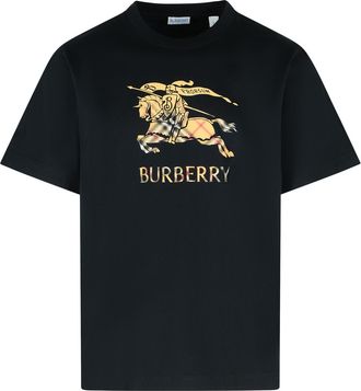 Burberry Seth zwart katoenen T-shirt