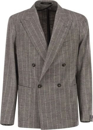 Tagliatore Blazer gessato - Grigio