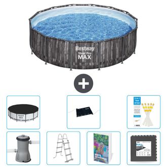 Bestway Piscina Bestway Steel Pro Max Redonda - 427x107 Cm - 8-piezas S543