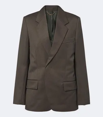 Victoria Beckham Virgin wool twill blazer