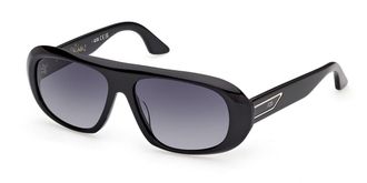 GCDS GD0067 01B Mens Sunglasses Black Size 56