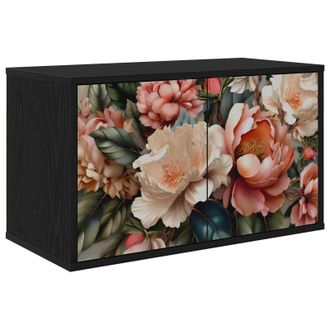 vidaXL Mueble De Tv Montado En La Pared Borne 69 X 33 X 40 Cm Vidaxl