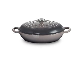 LE CREUSET Low Pan Evolution 28 cm Flint