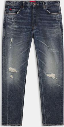 HUGO BOSS Hugo Mens 634 10276858 02 Straight Leg Jeans in Blue - Size 33W/32L