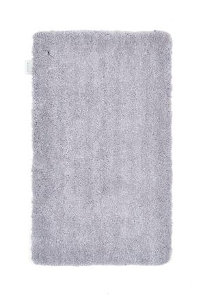 Tom Tailor Alfombra de ba&ntilde;o de poli&eacute;ster tuftado a mano - gris 60x100 cm