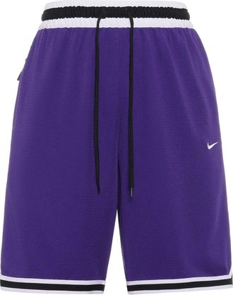 Nike Mens Nike DRI-FIT DNA Contrasting Colors Straight Shorts Purple DR7229-547