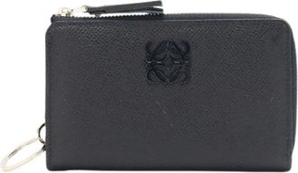 Loewe Pre-owned Coin Purse - Dames - Vintage Accessoires - Zwart - ONE Size - Leer - Vintage