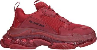 Balenciaga Sneakers Triple S in tecnico bordeaux
