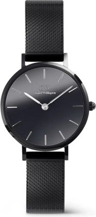 Daniel Wellington Elegante Zwarte Dames Petite Horloge - Dames - Horloges - Zwart - ONE Size - Accessoires