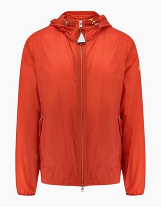 Moncler Mens Moncler Genius Nylon Orange Windbreaker - Size: 40/Regular