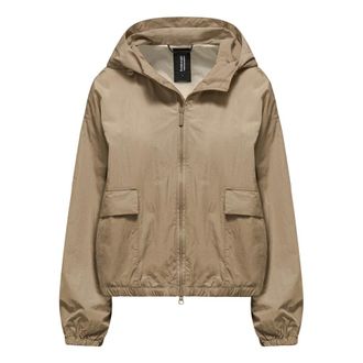 Bomboogie Waterafstotend nylon jack - Dames - Jassen - Beige - Maat: XL Nylon