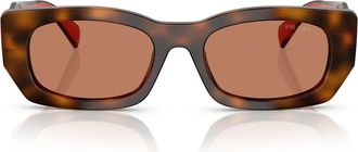 Prada Sunglasses Prb05 S 01 K90 Q Juniper Tortoise Cotto/Brown Women