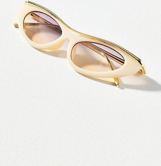 I-SEA Sporty Wrapped Cat-Eye Sunglasses