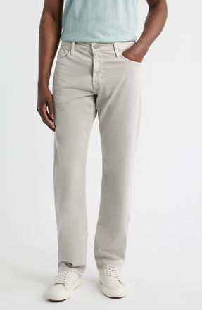 AG - Adriano Goldschmied Prot&eacute;g&eacute; Straight Leg Jeans in 7 Years Sulfur Soft Dune at Nordstrom, Size 30 X 32