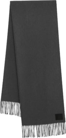 Anine Bing Augustina Scarf - Dames - Wintersjaals - Grijs - ONE Size - Wol - Accessoires