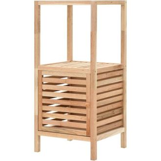 vidaXL Bathroom Storage Cabinet Solid Walnut Wood 39.5x35.5x86 cm Vidaxl