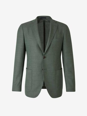 Scabal Textured Wool Blazer