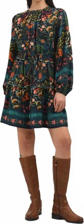 Celina Moon Womens Starlight Mini Dress In Green