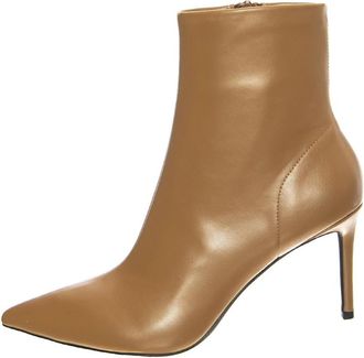Jeffrey Campbell Nixie Heeled Boots - Dames - Laarzen met Hak - Beige - 41 EU - Leer - Schoenen