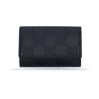 Gucci Snap Wallet - Heren - Sleutelhangers & Tashangers - Blauw - ONE Size - Leer - Accessoires