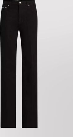 Dolce & Gabbana five-pocket flared straight jeans