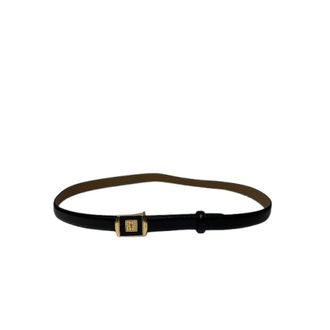 Givenchy Pre-owned Leather Belt - female - Givenchy Pre-owned - Vintage Belts - Black - ONE SIZE - Pre-owned