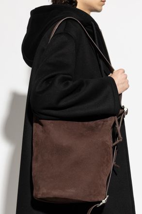 Loewe Shoulder Bag Loop Medium Hobo, Mens, Brown
