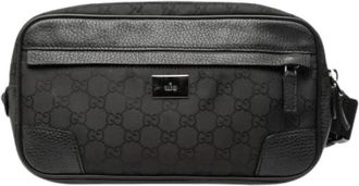 Gucci Pre-owned Belt Bags, female, Black, Size: ONE SIZE Pre-owned Vintage Belt Bag